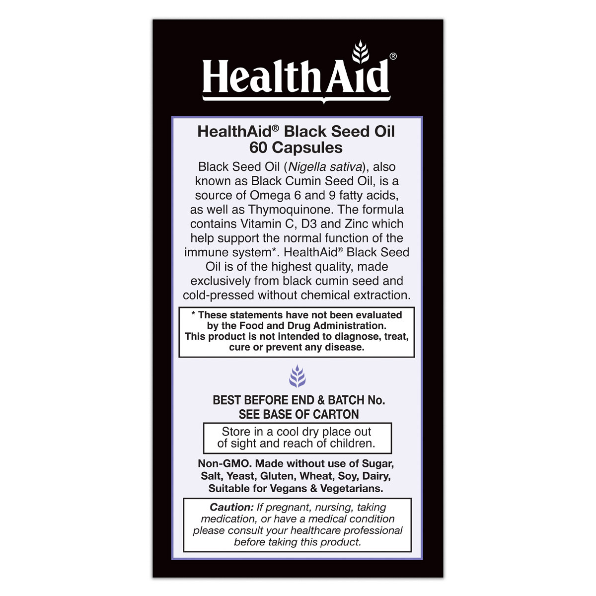 Black Seed Oil Capsules